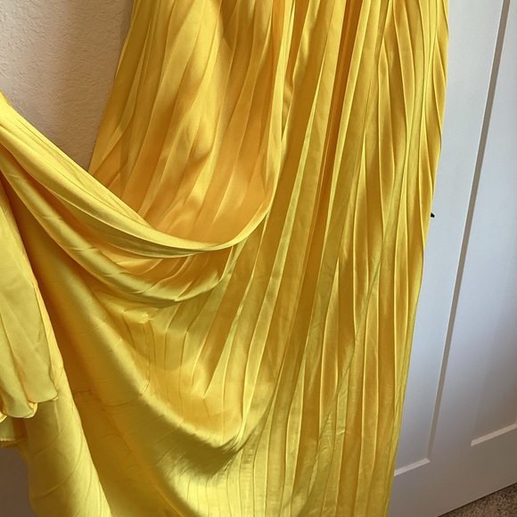 Hutch Pleated Halter Maxi Dress Anthropologie - Picture 7 of 15